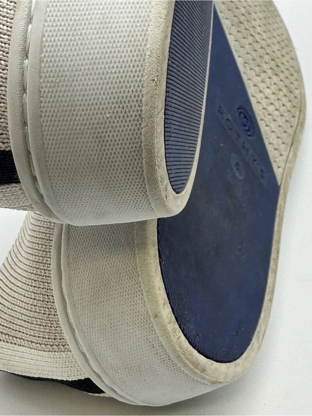 Rothy's The Slip On Sand Knit Fabric Low Top Everyday Sneakers Women’s Size US 6